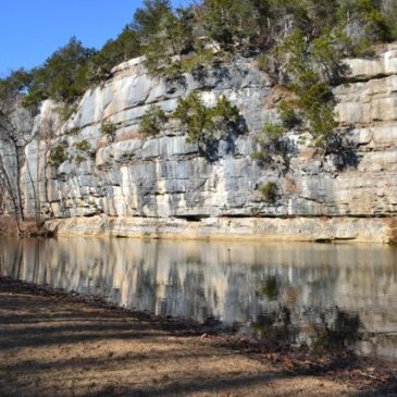 The Buffalo National River at Pruitt by Deb Peterson