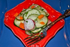 Lemony Cucumber Salad