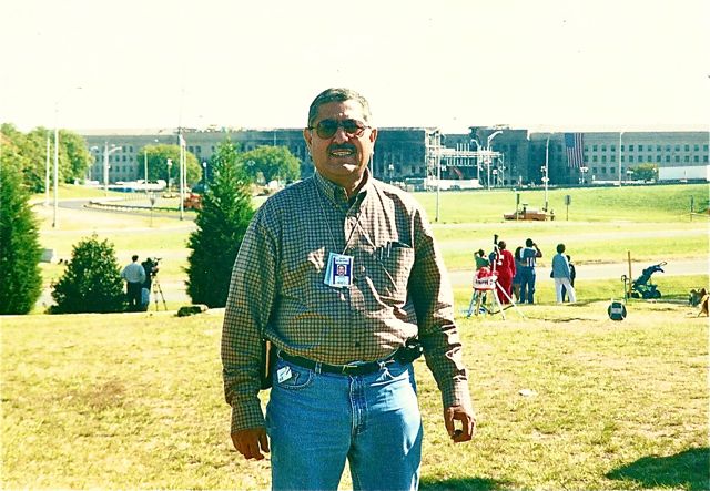 Carlos at the Pentagon on 9/11