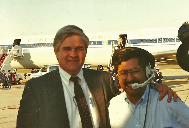 Carlos with Newt Gingrich